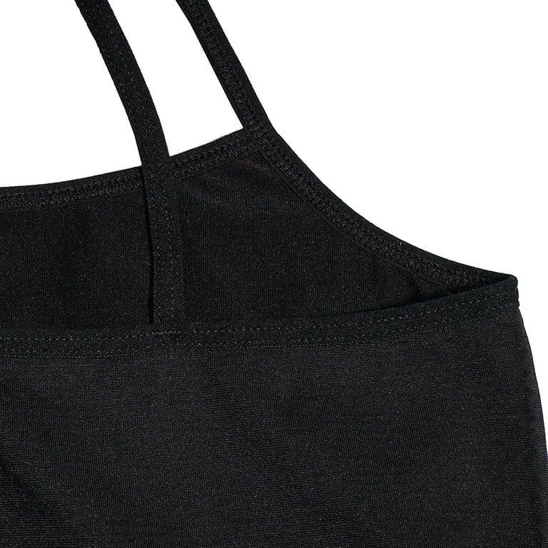 Shapetune Women's OneSize Seamless Half Camisole Top (3-Pack, Black) at   Women's Clothing store