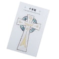thumbnail image 1 of Headstock Inlay Sticker Decal Cross, 1 of 8