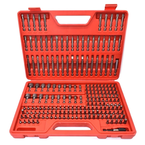 Superior Parts BS208S 208-Piece Screwdriver Security Bit Set