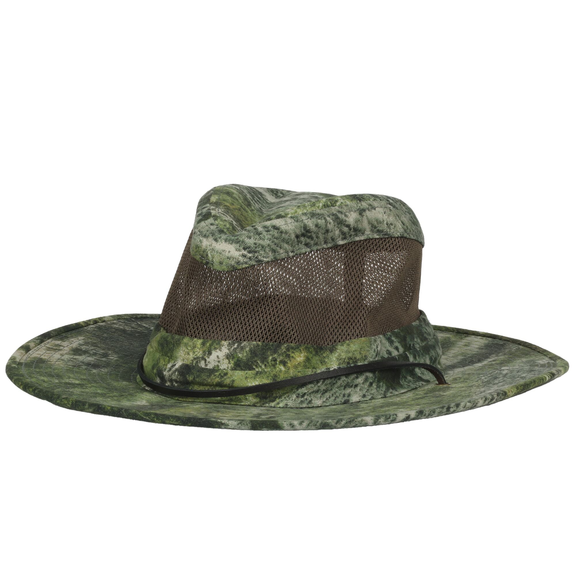 Mossy Oak Structured Lightweight Fabric Safari Hat, Mountain Country Range,  Adult, Men's 