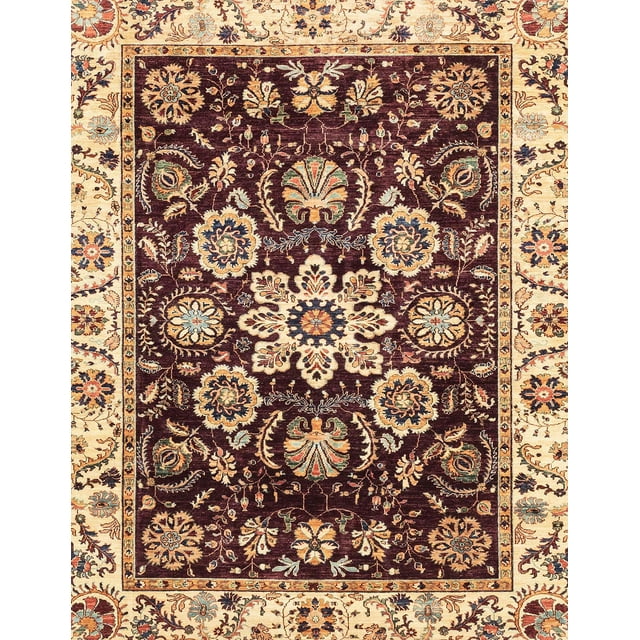 Ahgly Company Tapis d'Intérieur Rectangulaires Abstraits Rouges, Tapis de Zone Abstraits, 2 Pieds x 3 Pieds