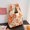 Orange, variant on Yoyauz Women's Crochet Tote Bag, Cute Knot Wrist Knit Bag Durable Tote, Casual Knitted Wallet For Outdoor Walks