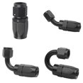 thumbnail image 1 of koolsoo 4Pcs Aluminium AN 6 Straight 0 45 90 180 Degree AN6 Hose End Fitting Adaptor, 1 of 9