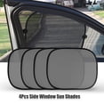 thumbnail image 4 of Parasol De Malla Para Ventana Trasera Lateral Para Protección Uv De Coche 5 Uds. Speravity VI006968-00, 4 of 5