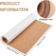 thumbnail image 2 of Rollo de corcho autoadhesivo de 78x16 pulgadas, 1 mm de grosor, con respaldo de corcho. Tablero de corcho autoadhesivo resistente para decoración de paredes, muebles y proyectos de bricolaje., 2 of 9