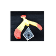 thumbnail image 5 of 1XCute New Style Balancing Bird with Clear Triangle Stand (Color May Vary), 5 of 7