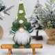 thumbnail image 3 of Muñeco de Papá Noel hecho a mano para vacaciones, adornos de tela para decoración navideña, regalos para el día de Acción de Gracias, 3 of 10