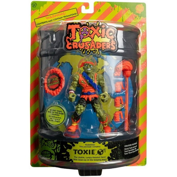 ACTION FIGURE - Toxic Crusader - Toxie 5in