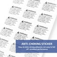 thumbnail image 2 of Hemoton 1 Roll Warning Sticker Anti-choke Warning Sticker Choke Warning Label, 2 of 8