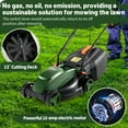 thumbnail image 5 of BLACK JAGUAR Electric Lawn Mower Versatile Corded Lawn Mower with Grass Collection Box 10 Amp Motor, 5 of 8