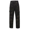 thumbnail image 5 of Camo Cargo Pants for Men Relaxed Fit Casual Straight Leg Camouflage Hiking Utility Pants with Pockets, 5 of 7