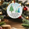 thumbnail image 2 of PPKVUFD Round-Shaped Sea Glass Friendship Decor, Handmade 2D Acrylic Sea Glass Ornament, Warm Friendship Keepsake, Coastal Winter Christmas Tree Decoration, Gifts for Best Friends, 2 of 5