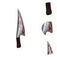 thumbnail image 6 of Dualoai Inflatable Halloween Knife Prop Fake Interactive Toy,Scary,Sturdy Portable Horror Prank Prop Halloween Decoration for Cosplay Pointed, 6 of 9