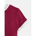 thumbnail image 3 of Weekend Academy Girls Layered Tee with Short Sleeves, Sizes 4-18, 3 of 3