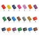 thumbnail image 2 of Inteprter 10 piezas de portatarjetas de identificación, suministros de oficina de negocios, funda protectora informal de colores, funda para tarjetas de Carpetas de archivos Vertical/Naranja, 2 of 6