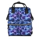 thumbnail image 1 of Fotbe Blue Lightning1 Mochila Maternidad - Lona de Sarga Impermeable, Mochila de Pañales de Gran Capacidad con Múltiples Bolsillos y Correas Ajustables, 1 of 6