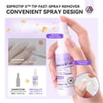 thumbnail image 5 of SSProTip X™ Tip Fast-Spray Remover : 60ml Press on Nail Glue Quick Remover Spray|Odorless No Acetone|Nail Glue Gel Removal for False Press Ons Nail Gel X Nail Castor Oil VE 5s, 5 of 8