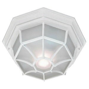 

2002TW-Acclaim Lighting-Two Light Outdoor Flush Mount Textured White Finish with Frosted Glass