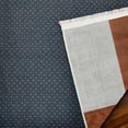 thumbnail image 5 of Copper Geometric Area Rugs for Living Room Washable Rugs Boho Moroccan Area Rug Soft Neutral Geometric Bohemian Carpet Distressed Indoor Rug for Bedroom Dining Room Office Foldable Nonslip Rug, 5 of 9