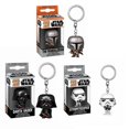 thumbnail image 4 of FUNKO Star-wars White pawns mandalorian darth vader Keychain PVC Action Figure Collection Model Toys For Children POP, 4 of 4