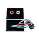 thumbnail image 3 of Convertidor Alta Baja Audiobahn ACHL400R con control remoto Nuevo, 3 of 3
