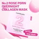 thumbnail image 2 of Mascarilla facial nocturna numbuzin No.2 Rose PDRN Colágeno 37 g, 2 of 8