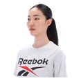 thumbnail image 4 of Playera Reebok Mujer Tshirt Logo Classic Gris Deportivo gris M, 4 of 5