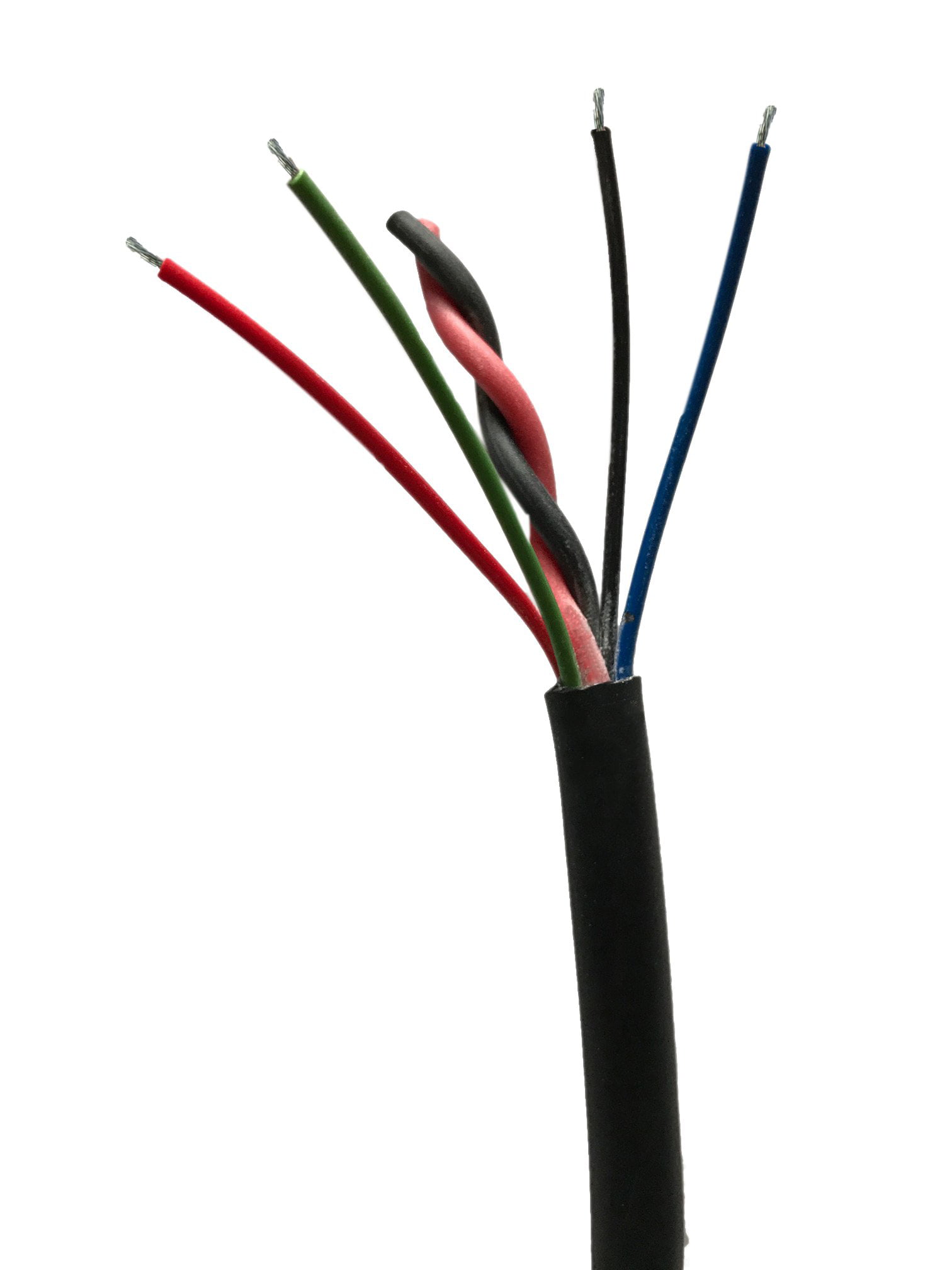 Memphis SW16LED500 Marine-rated Cable w/ 16 Gauge Speaker Wire/20 Gauge RGB  LED Wire - Walmart.com  20 Conductor Tractor Radio Wiring Diagram    Walmart