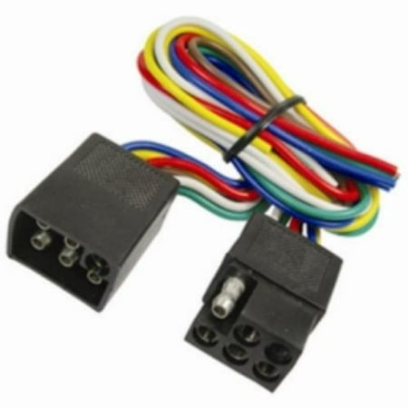 The Best Connection 2514F 6-way Squared Moist Proof Fm/m Trailer Connect (Best Way To Connect Subwoofer)
