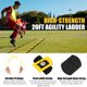 thumbnail image 3 of Set de equipo de entrenamiento de velocidad y agilidad BORNEW con escalera de 6 m, 3 of 7