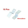 thumbnail image 2 of Uxcell Metal Furniture Shelf 70mmx20mm Z Shaped Angle Bracket 10pcs, 2 of 4