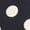 Medium Polka Navy, variant on Women's Casual Polka Dot Short Sleeve Round Neck Tunic Tops with Side Pockets