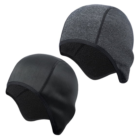 SPRING PARK Men Women Winter Warm Thermal Fleece Caps Cycling Ski Outdoor Sports Hat Windproof