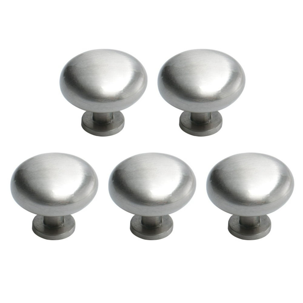 Zinc Alloy Knobs 28mm Round Wardrobe Dresser Knobs Pull Handle for Home