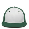 thumbnail image 3 of OC Sports TGS1930X Proflex Bamboo Charcoal Flat Visor Cap - Wh Dark Gn Dark Gn, 3 of 8