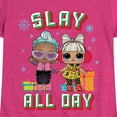thumbnail image 3 of Lol Surprise! - Slay All Day - Toddler & Youth Girls Short Sleeve Graphic T-Shirt, 3 of 5