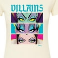 thumbnail image 3 of Disney Villains - Villains Stacked - Juniors Fitted Graphic T-Shirt, 3 of 5