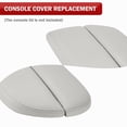 thumbnail image 5 of KBH Center Console Cover for Acura MDX 2007-2013, Middle Console Lid Armrest Cover Leather Skin Replacement, Gray, 5 of 7