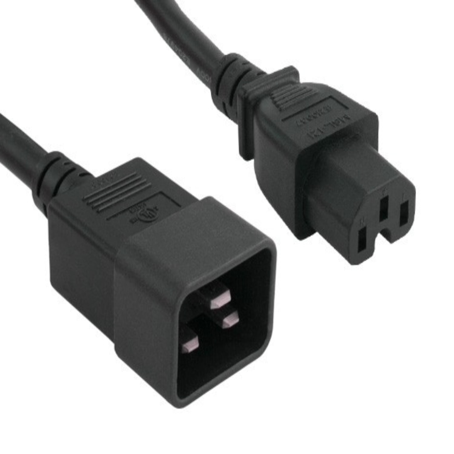 SF Cable 1ft IEC320 C15 to C20 14AWG Power Cord