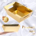 thumbnail image 2 of Juego de cestas de regalo Patelai, 22 unidades, con 6 cestas vacías y 6 bolsas, 2 of 7
