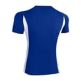 thumbnail image 6 of Fwqbns Men's Compression Shirt Short Sleeve Quick Dry Workout T-Shirt Athletic Gym Running Top Moisture Wicking Base Layer Blue, 6 of 8
