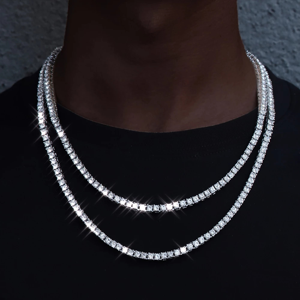 VOOPET Iced Tennis Chain Diamond Women 
