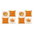 thumbnail image 1 of Naiovety 4 unids/set funda de almohada y duradera para un acogedor Halloween en casa funda de almohada decorativa de fácil cuidado Type11 NO11, 1 of 6