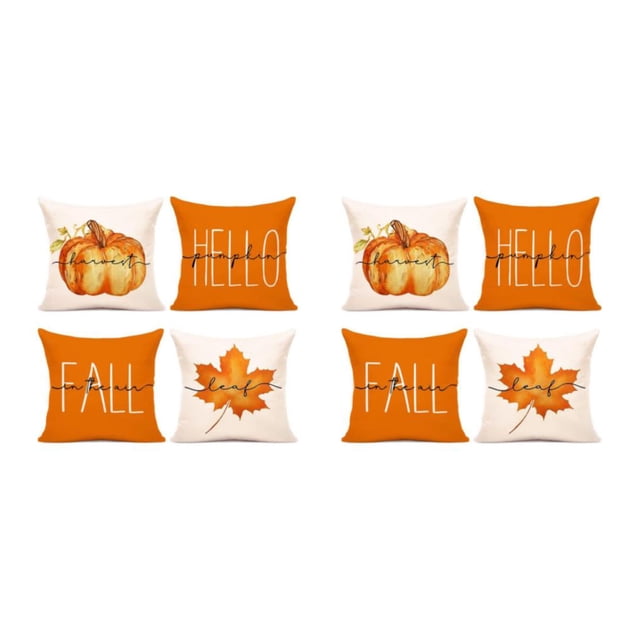 Naiovety 4 unids/set funda de almohada y duradera para un acogedor Halloween en casa funda de almohada decorativa de fácil cuidado Type11 NO11