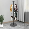 thumbnail image 5 of 12-Head Wig Display& Storage Rack Holder With High-temperature Baking Paint, 5 of 18