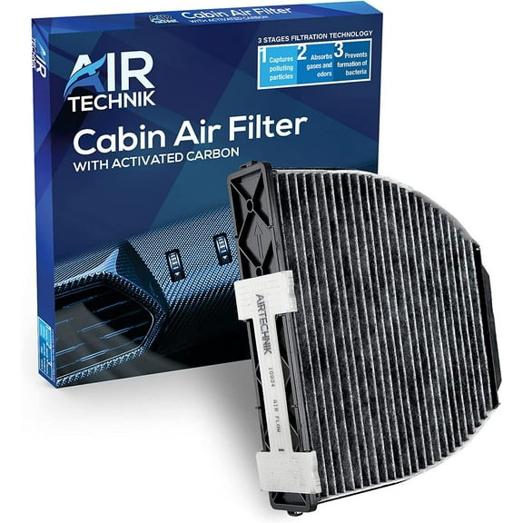 AirTechnik CF10934 Cabin Air Filter w/Activated Carbon  Fits Mercedes Benz AMG GT, C230, C250, C300, C350, E250, E350, E400, E550 - CUK29005 / 2128300018