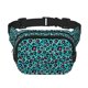 thumbnail image 1 of Fotbe Leopard 1 Cangurera Cuadrada con Estampado de Doble Capa, Bolsa de Cintura Ajustable Mini para Hombres y Mujeres, 1 of 9