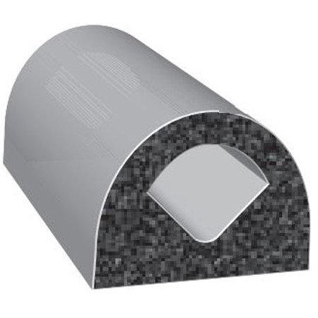 

Trim-Lok X108HT-25 D-Shaped Weather Stripping Rubber Seal 108 Series - 25 Ft
