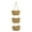 Coffee, variant on Tahtuvzn Storage and Organization Clearance! Wall Hanging Storage Basket for Organizing Miscellaneous Items, Three-layer Hanging Basket, Wall Weaving Basket, Manual Sorting Baske, Gifts for family