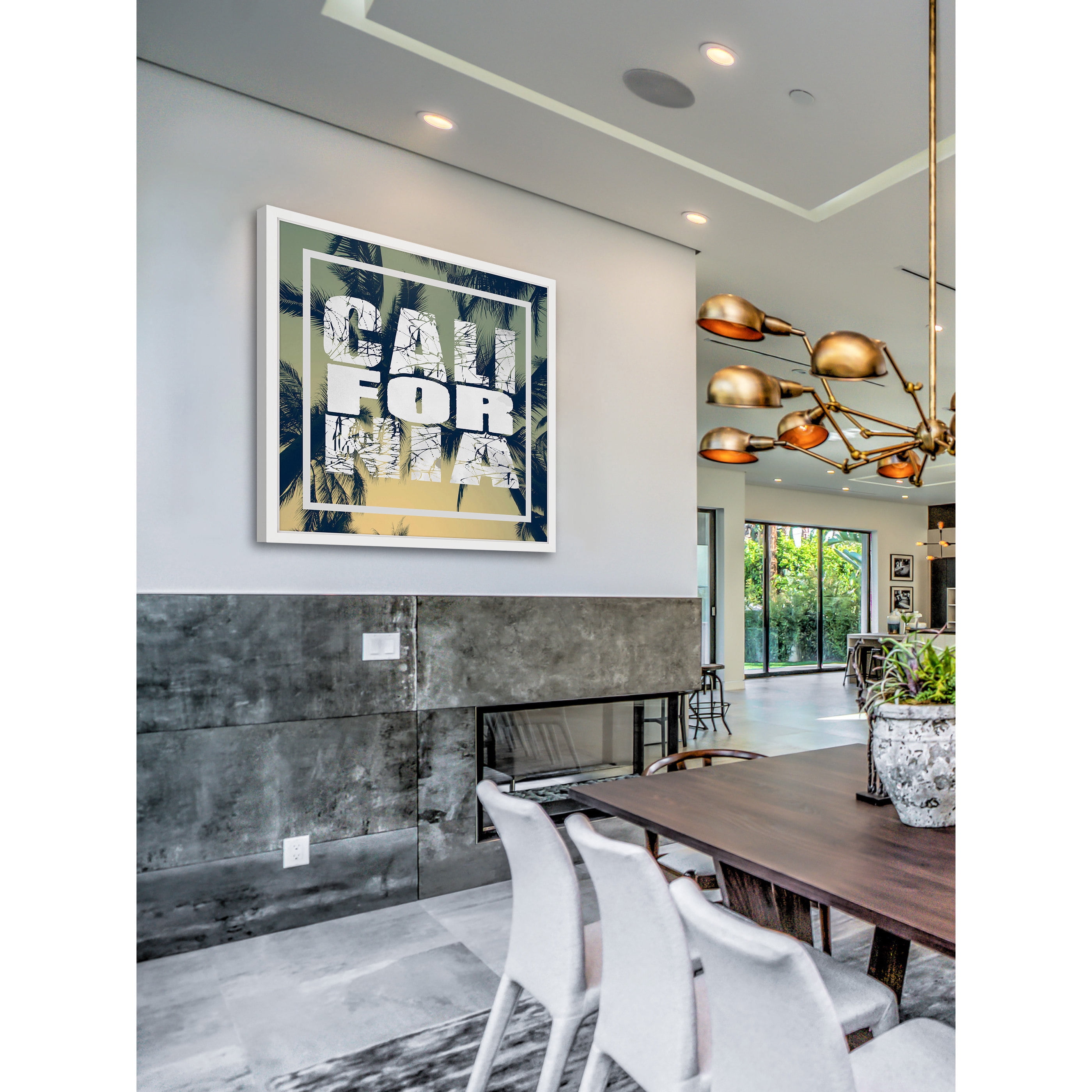 "Cali for You" Framed Painting Print
